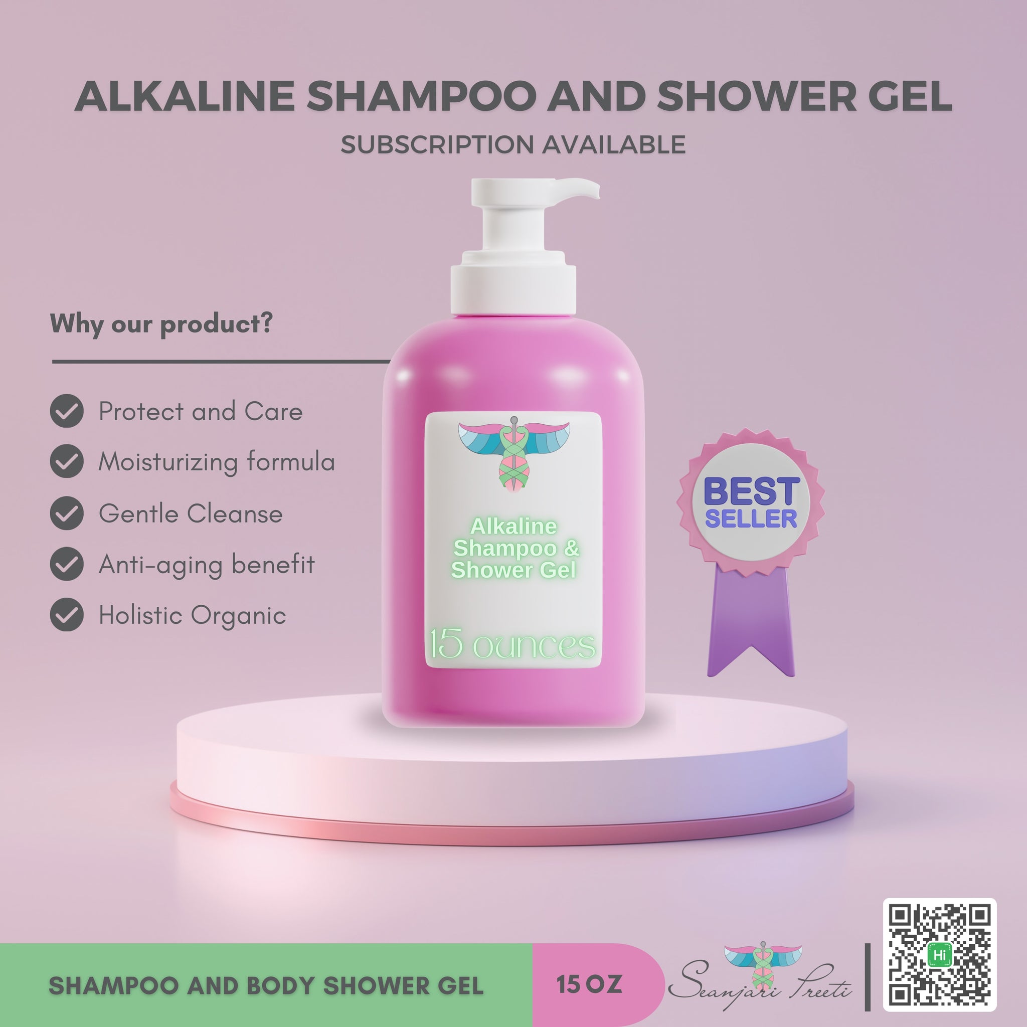 Alkaline Shampoo n Body Wash