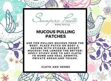 MUCOUS PULLING PAD - SEANJARI PREETI WOMB HEALING LLC